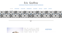 Desktop Screenshot of eric-geoffroy.net